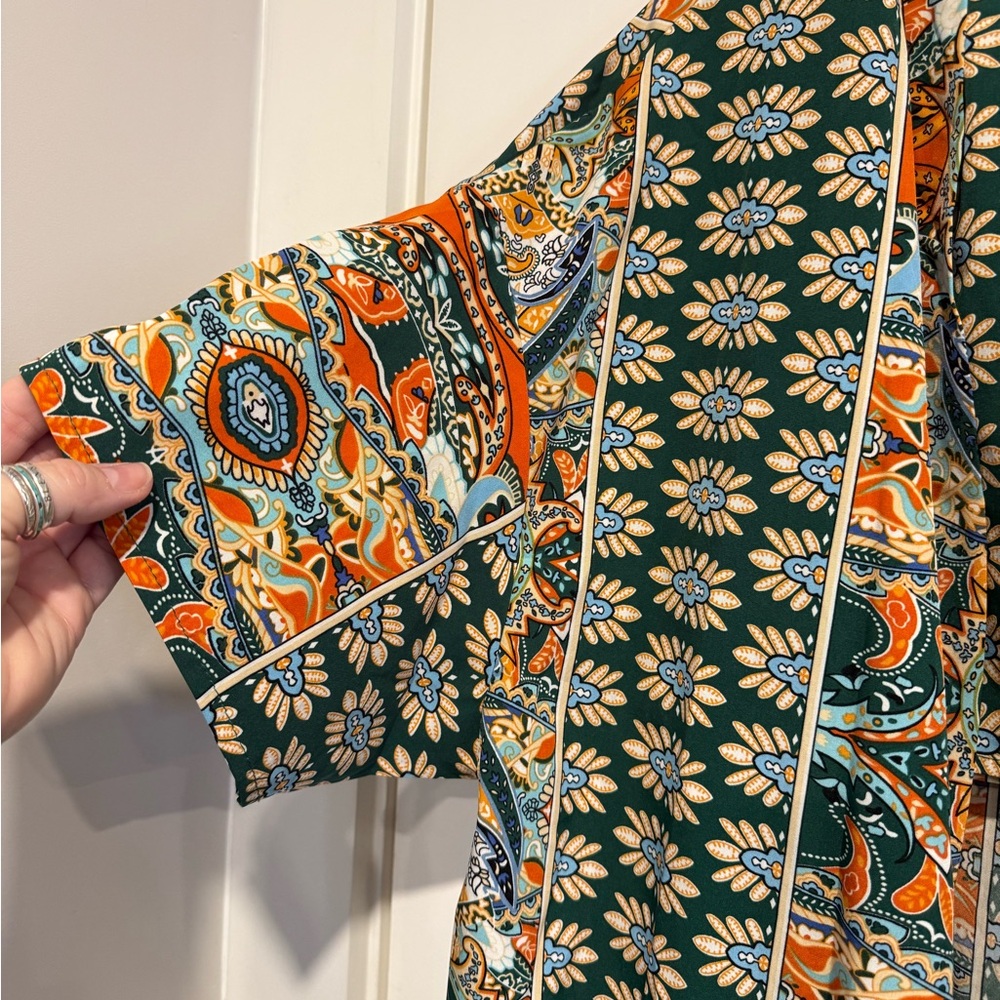 Shein Multicolor Patterned Robe - image 3